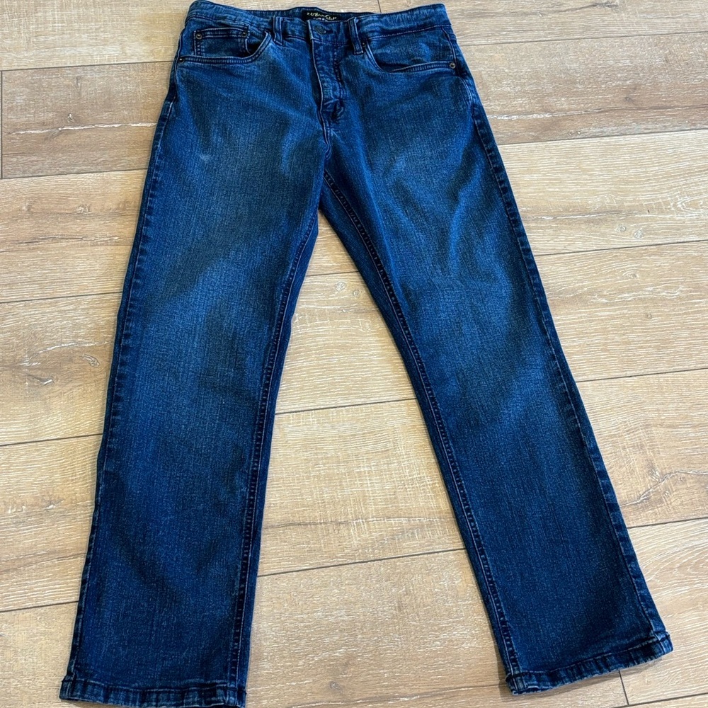 Urban Star Men’s Relaxed Fit Straight‎ Leg Jeans